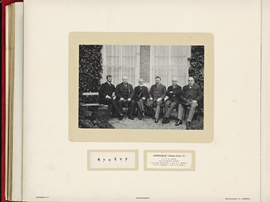 Conférence de la Paix 1899, copy of H.E.Mr. Jonkheer J.C.N. Van Eys_020 - America (United States of)