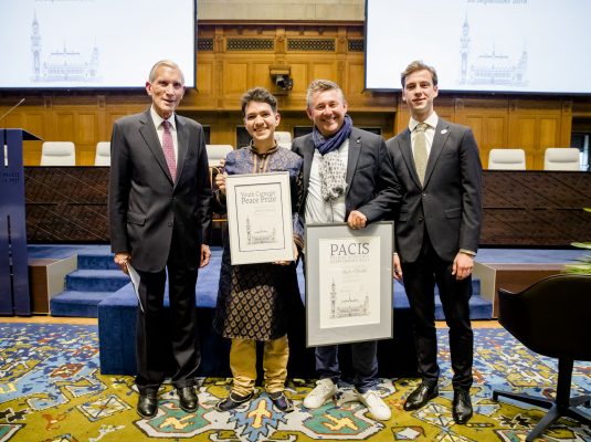 Laureates Carnegie Wateler Peace Prize and Youth Carnegie Peace Prize