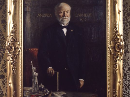 Andrew Carnegie_ Schilderij Blommers