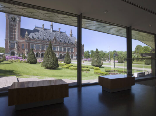 View from the Visitors Centre on the Palace